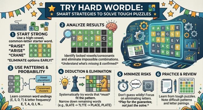 try hard wordle