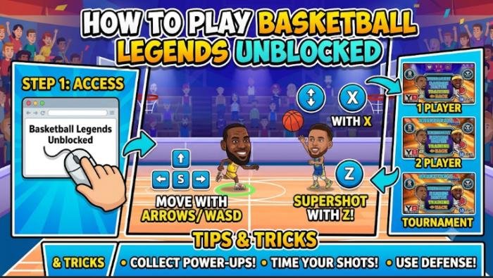 basketball legends unblocked