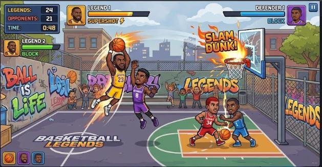 basketball legends unblocked