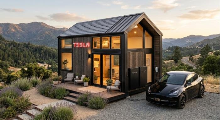 tesla tiny house
