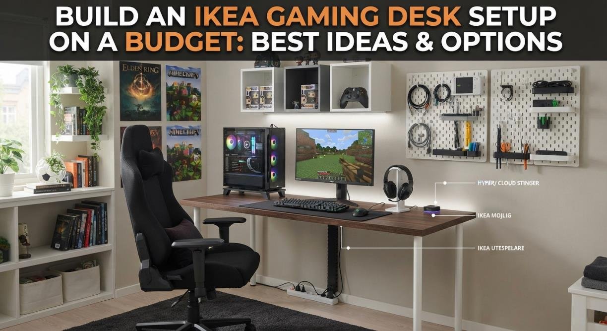 ikea gaming desk