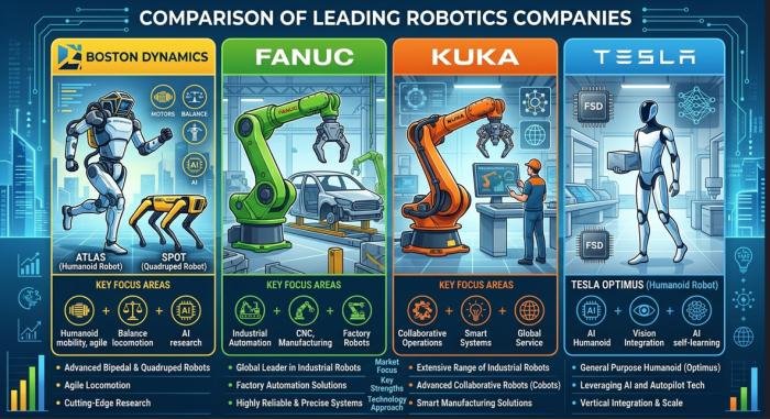 top robotics companies