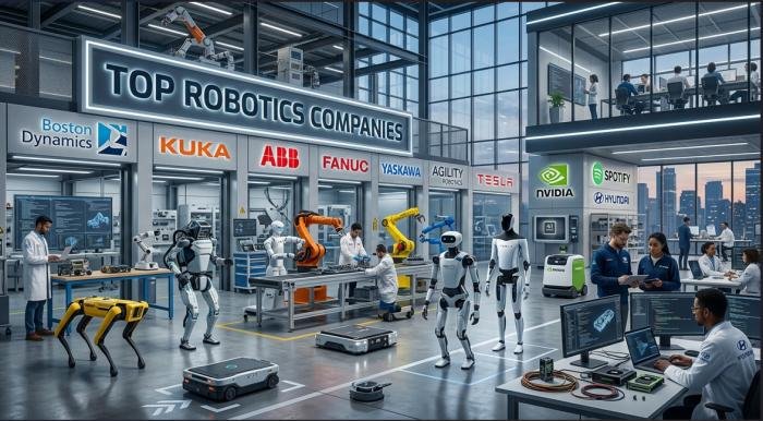 top robotics companies